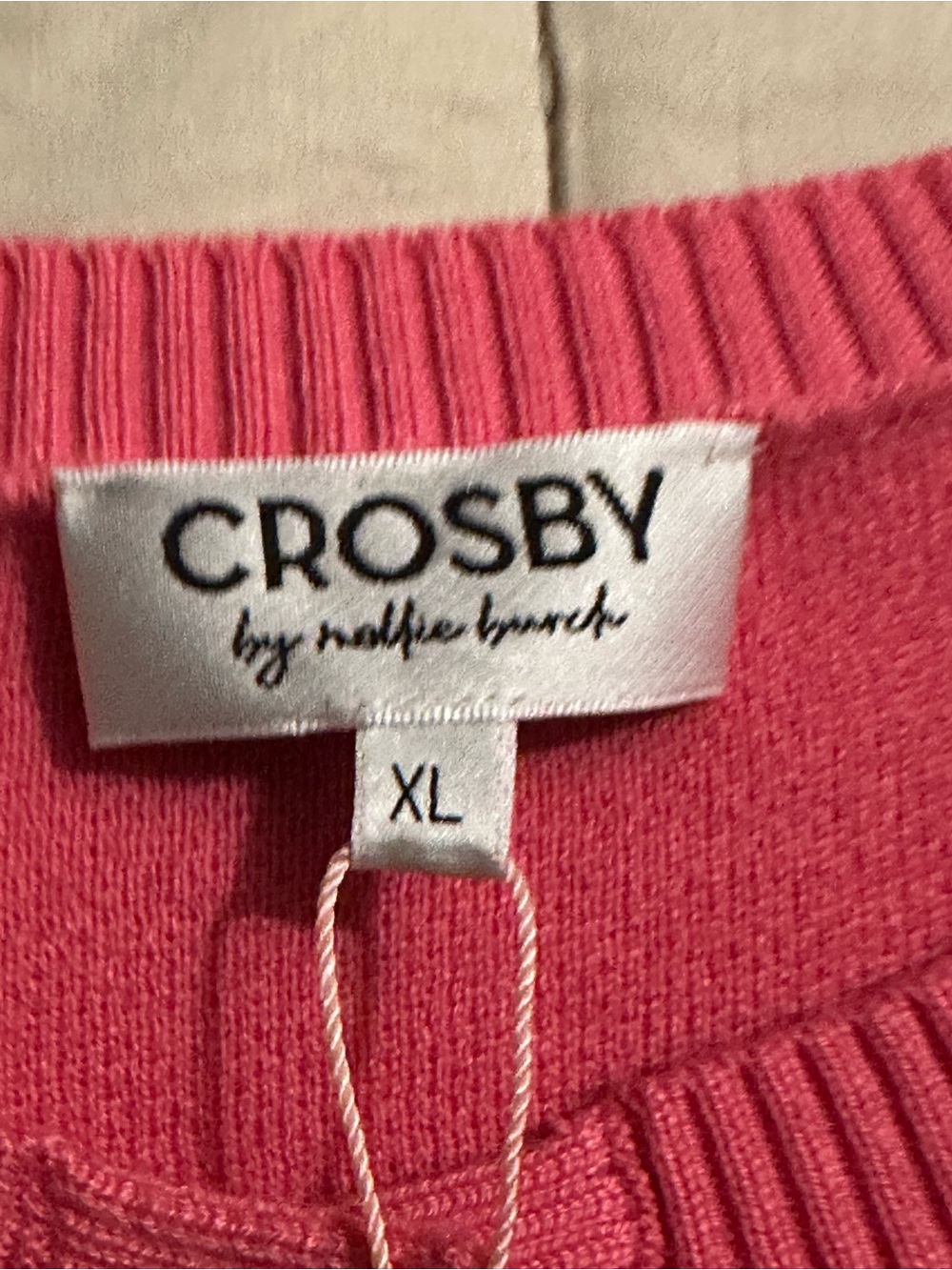 CROSBY by Mollie Burch Floral Embroidered Neckline Button cardigan - Picture 14 of 16
